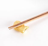 Golden Taiyaki Chopstick Rest