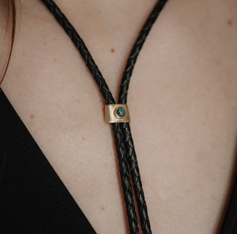 Carlile Bolo Tie Black