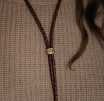 Carlile Bolo Tie Dark Brown
