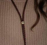 Carlile Bolo Tie Dark Brown