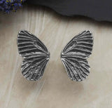 Butterfly Wing| Stud earrings Sterling Silver