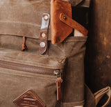 Muir Waxed Canvas Backpack