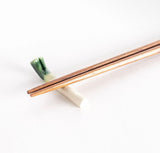 Long Green Onion Chopstick Rest