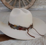 Western Feather- Dripping Springs Hat Band