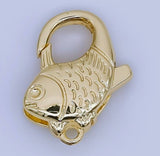 Sea Koi Fish Lobster Clasp