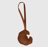 Brown Leather Croissant