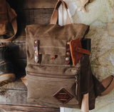 Muir Waxed Canvas Backpack