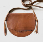 Leather Crossbody| Rustic Caramel