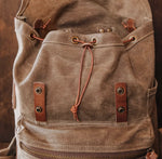 Muir Waxed Canvas Backpack