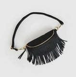 Fringe Crossbody| Sling Bag | Black