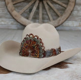 Western Feather Hat Band| Rowan