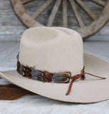 Western Feather Hat Band| Rowan