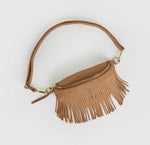 Fringe Crossbody| Sling Bag | Tan