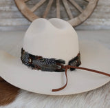 Western Feather Falcon Hat Band