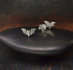 Bat Stud Earrings| Sterling Silver