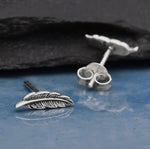 Feather Studs| Sterling Silver