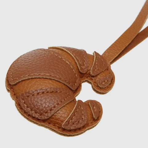 Brown Leather Croissant