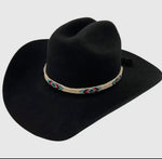 Horse Hair Beaded Hat Band- Chevel