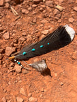 Turkey feather |feather + beads