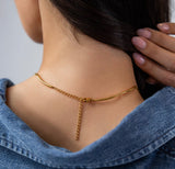 Koi Koi Crystal Collar Necklace