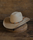 Agave Concho Hat Band| Brown