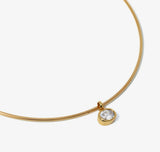 Koi Koi Crystal Collar Necklace