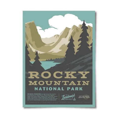 Rocky Mountain National Park Print