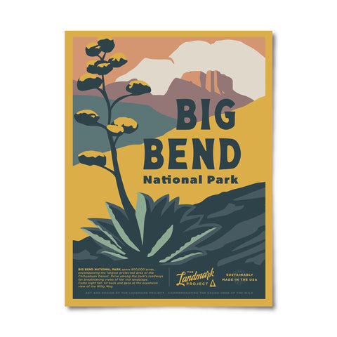 Big Bend National Park Print